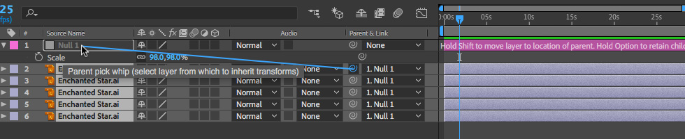 03 How to Transform Multiple Objects in After Effects