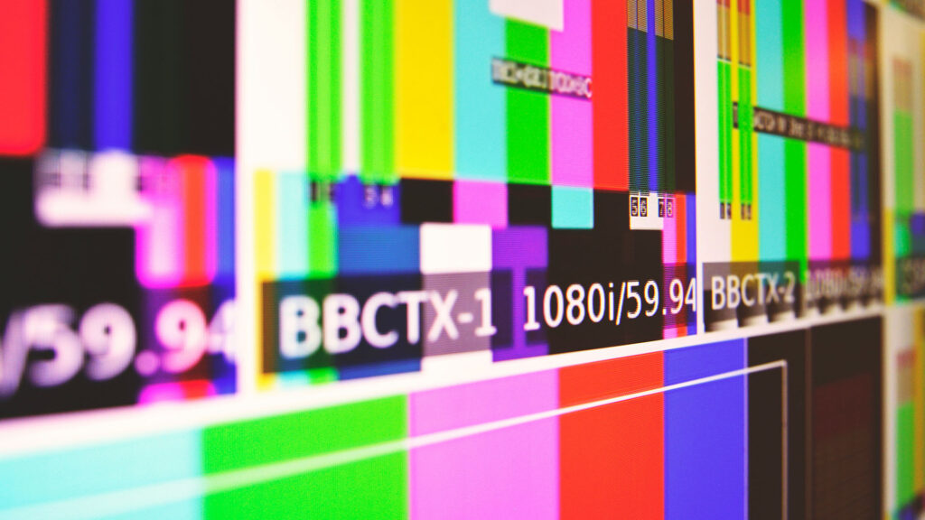 practical use of the SMPTE color bars
